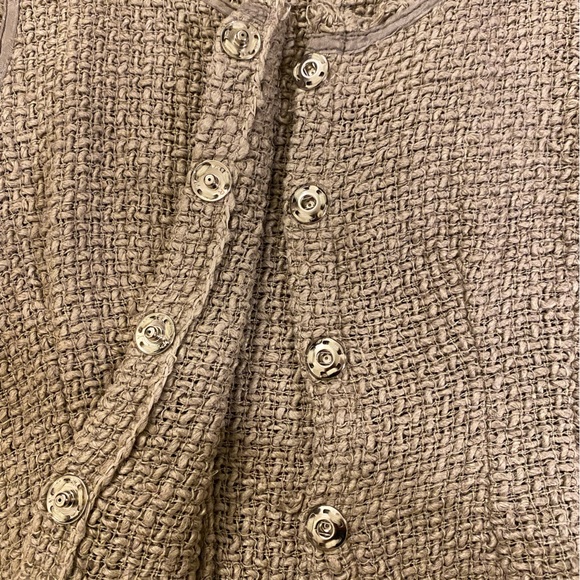 Rare Magnolia Pearl Hand Loomed Silk w Cotton Top - Picture 12 of 12